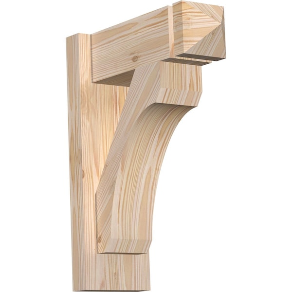 Ekena Millwork Legacy Arts & Crafts Smooth Outlooker, Douglas Fir, 5 1/2"W x 14"D x 18"H OUT06X14X18LEC03SDF - main